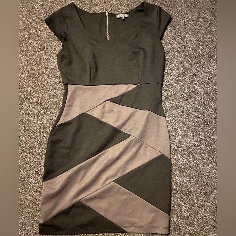Mini black dress